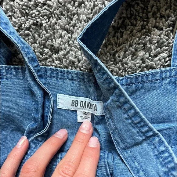 BB Dakota denim jumpsuit - Picture 5 of 7